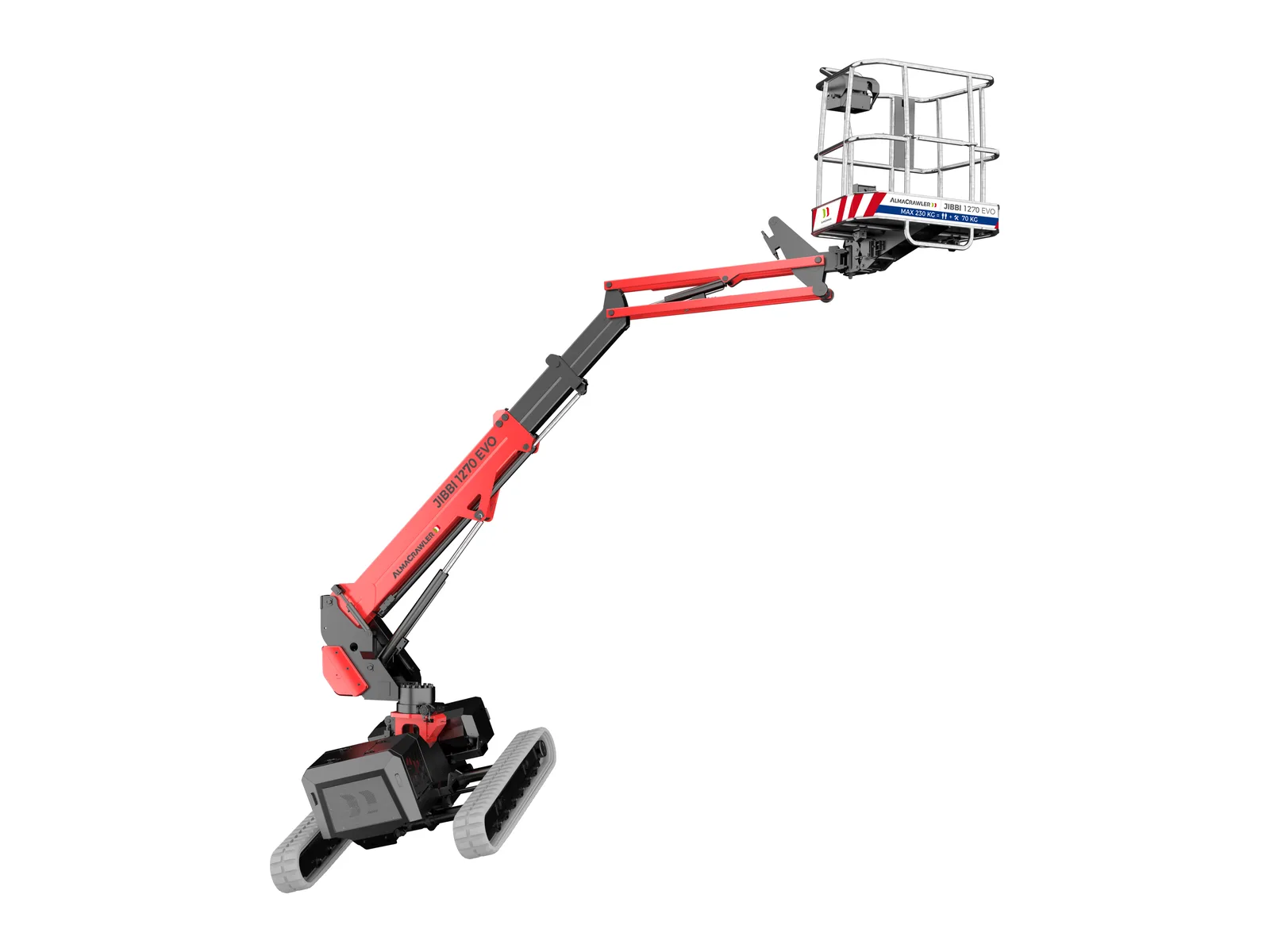 Almac Jibbi 1270 EVO, Tracked articulated platforms