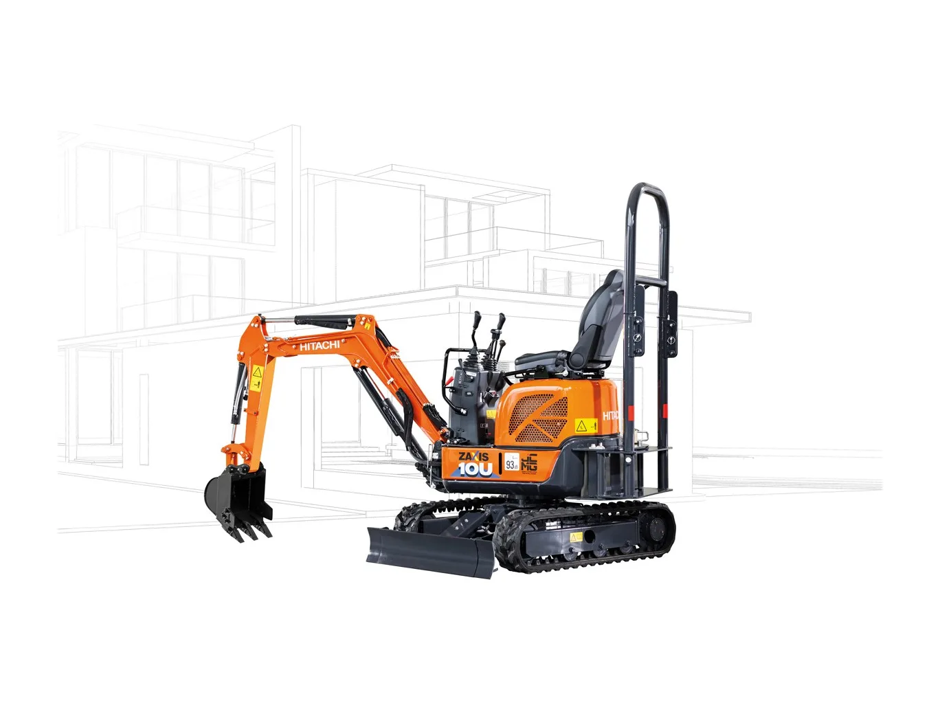 Hitachi ZX10U-6, Mini excavators