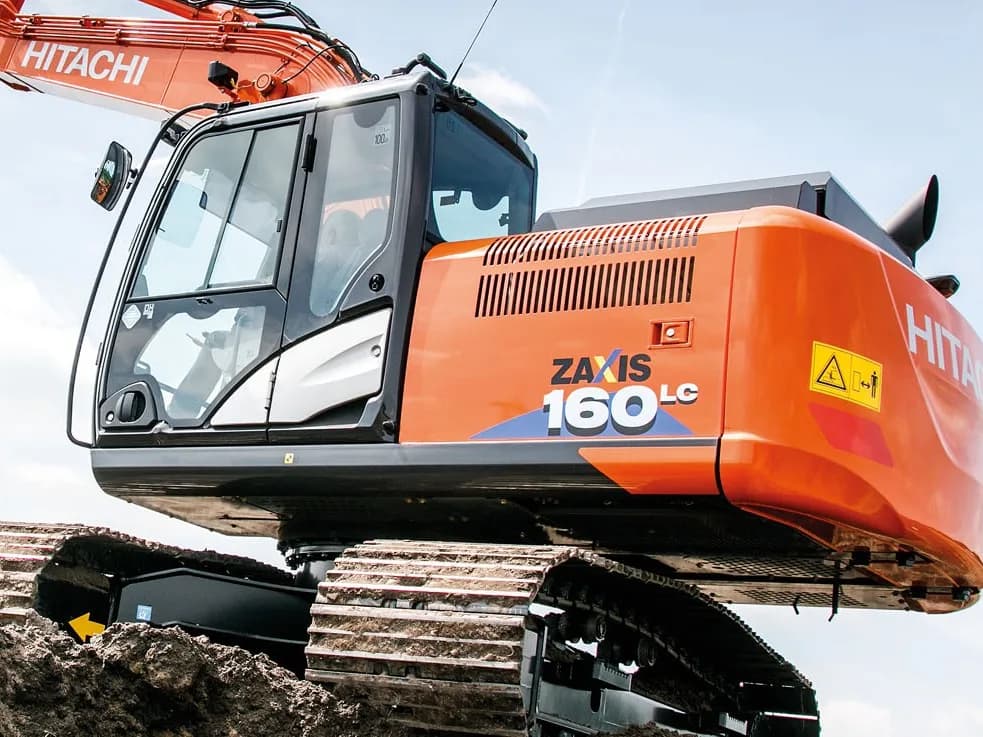 Hitachi ZX160-6, Tracked excavators