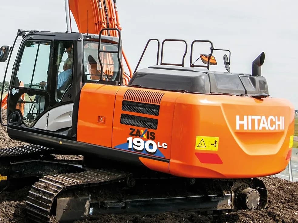 Hitachi ZX190-6, Tracked excavators
