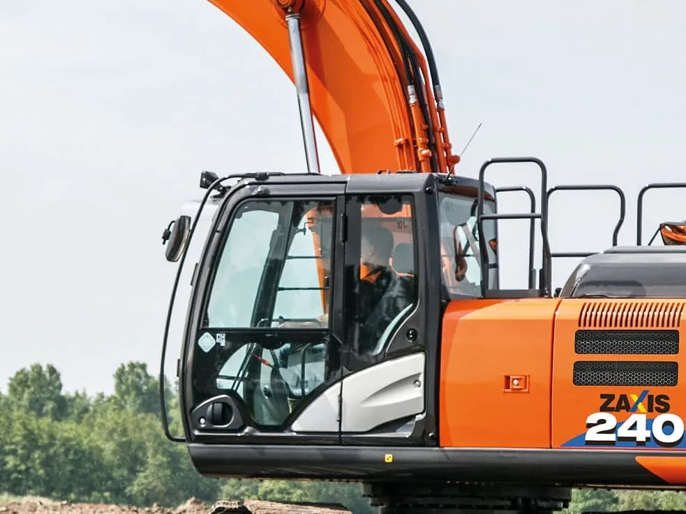 Hitachi ZX240N-6, Tracked excavators