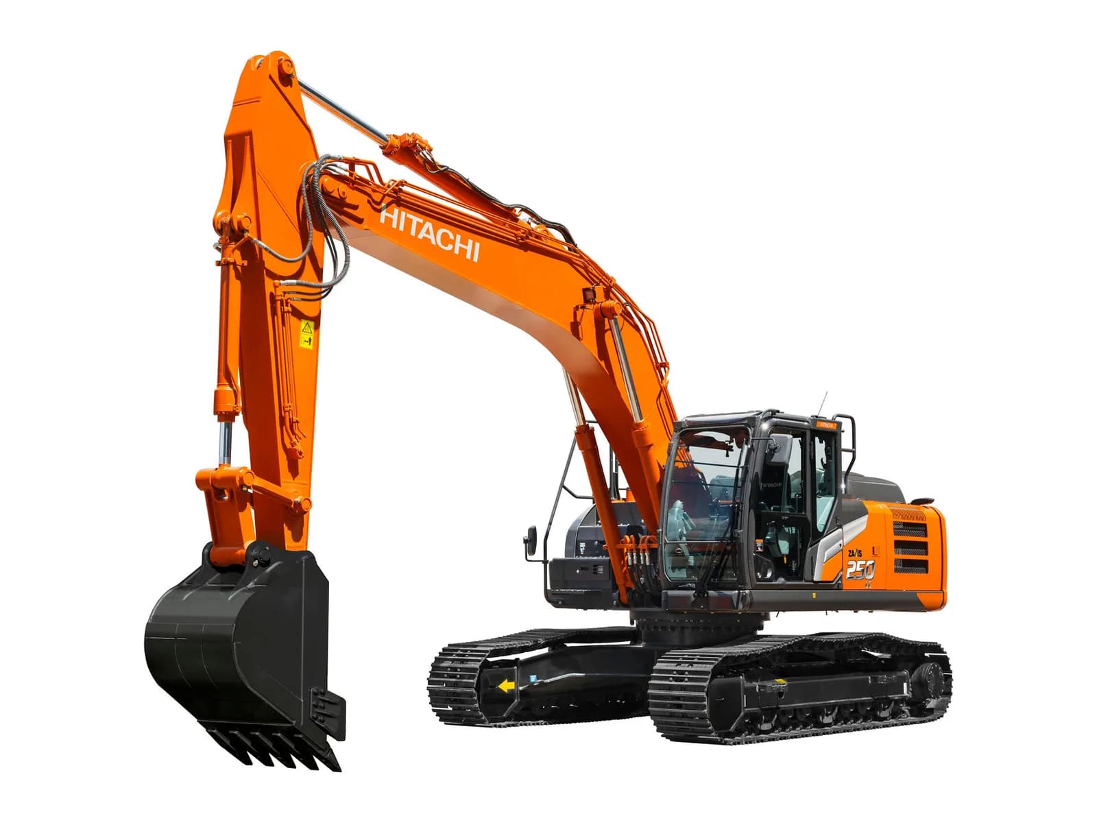 Hitachi ZX250-7, Tracked excavators