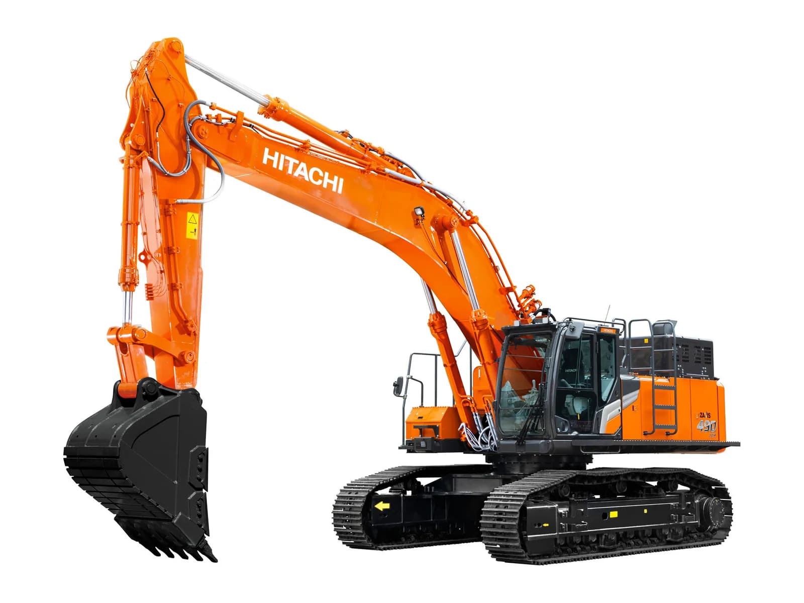 Hitachi ZX490-7, Tracked excavators