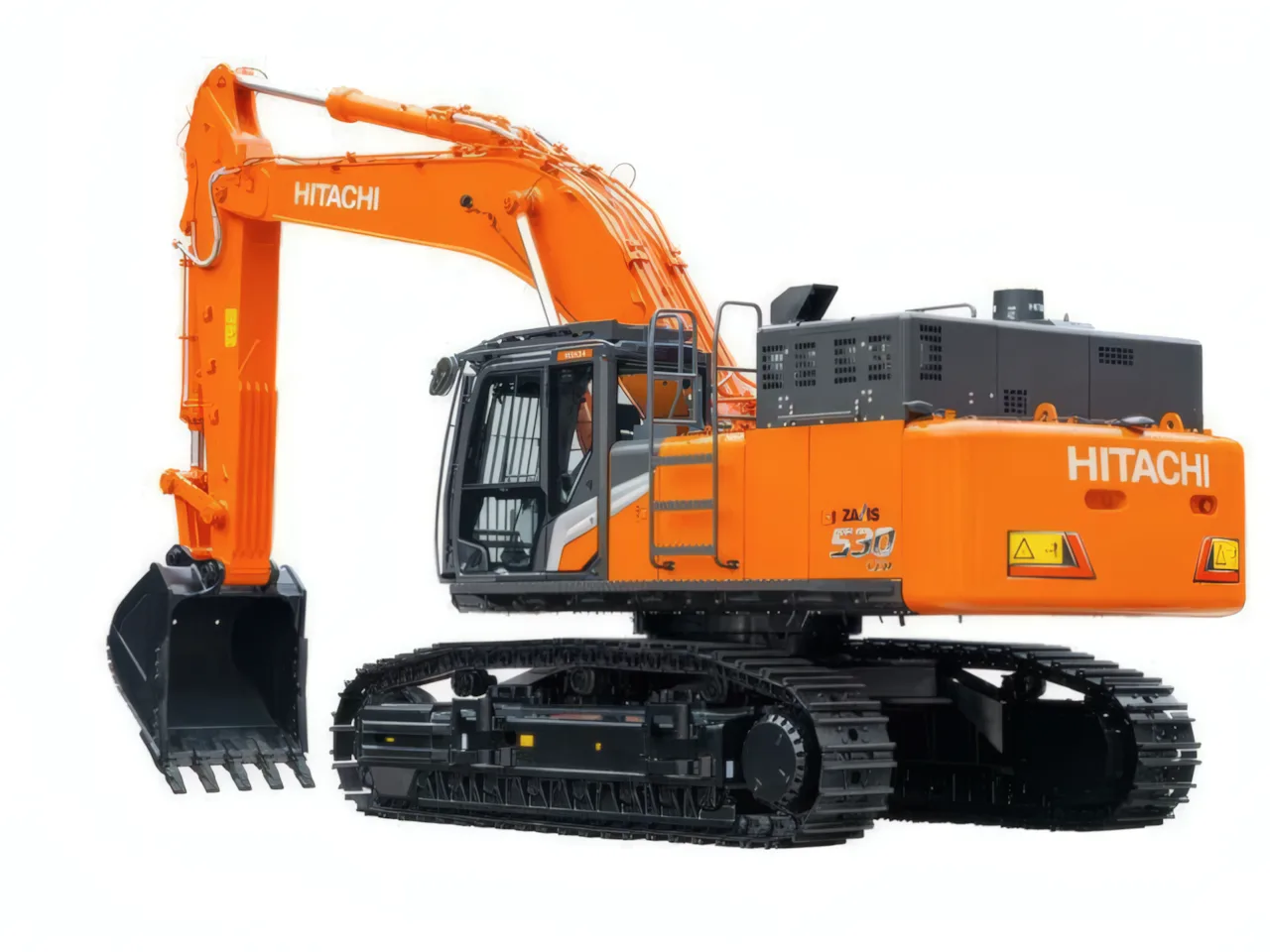 Hitachi ZX530-7, Tracked excavators