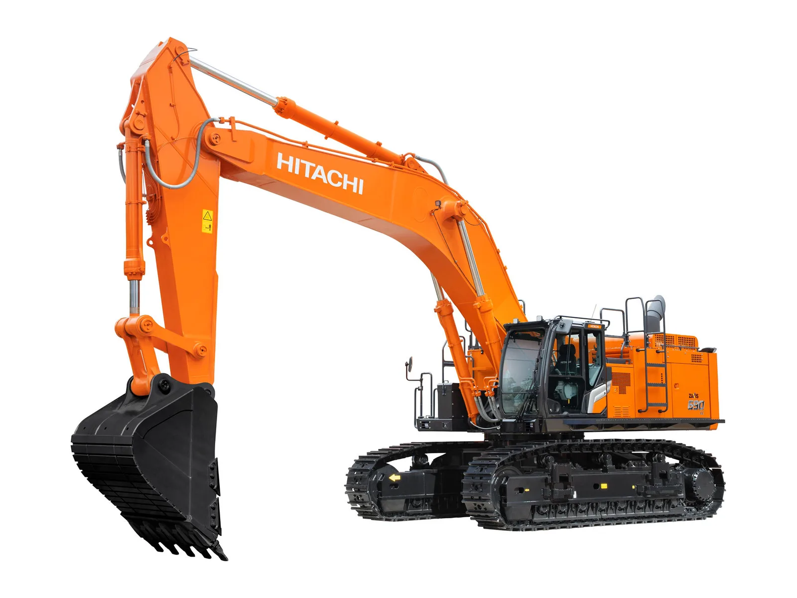 Hitachi ZX690-7, Tracked excavators