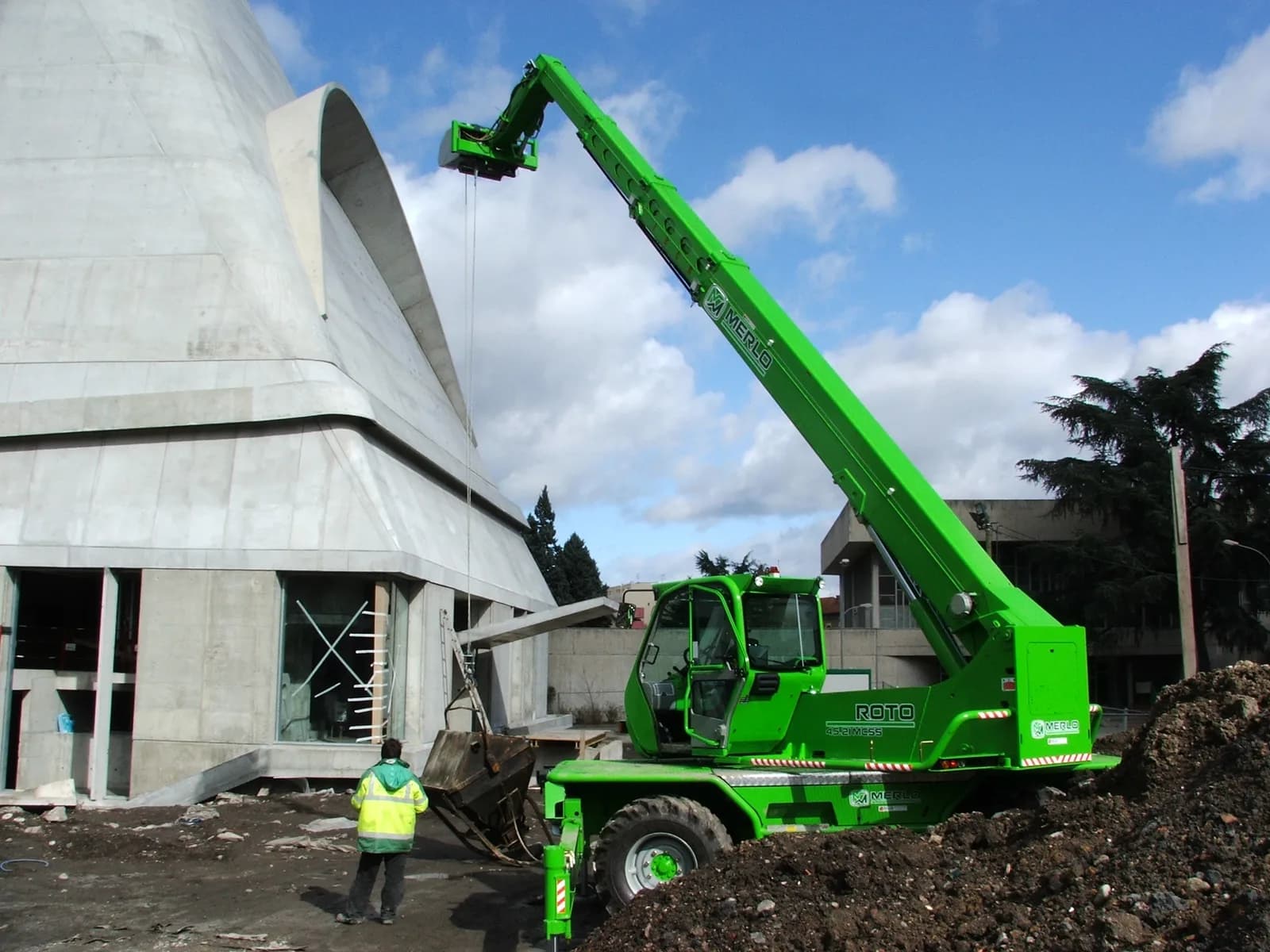 Merlo Roto 45.21, Sollevatori telescopici rotativi
