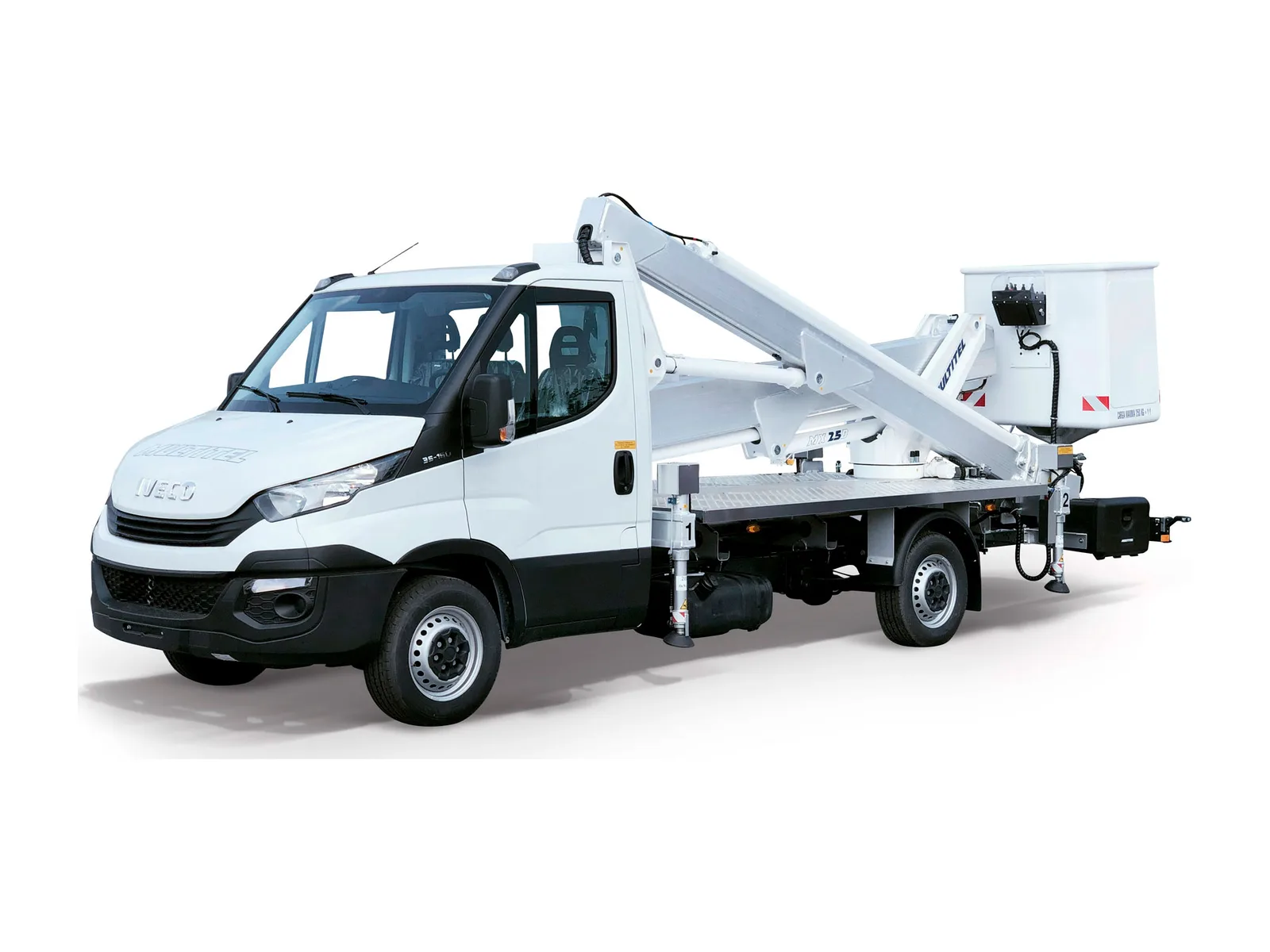 Multitel Pagliero MX250, Truck-mounted platforms